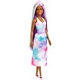 thumbnail image 2 of Barbie Long Hair Princess Doll, Purple Hair, 2 of 6