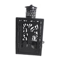 thumbnail image 2 of Farol de vela colgante de Halloween, decoración de mesa de metal de 3,5 x 3,5 x 7,6 pulgadas para interior y exterior, resistente Estilo A, 2 of 9