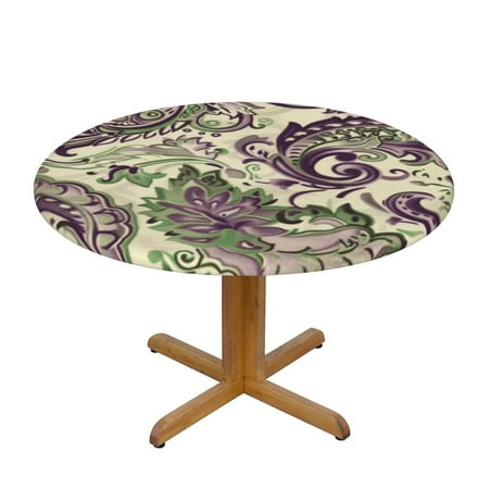 

Flower painting art s & Round Table Cloths Waterproof Table for Dining Table Buffet Parties Outdoor Picnic Camping