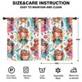 thumbnail image 2 of Blackout Kids Curtains,Colorful Fairy Princess Pattern Childrens Insulated Curtains Set Of 2,Bedroom Essentials,Toddler Room Decor 42"x54", 2 of 5
