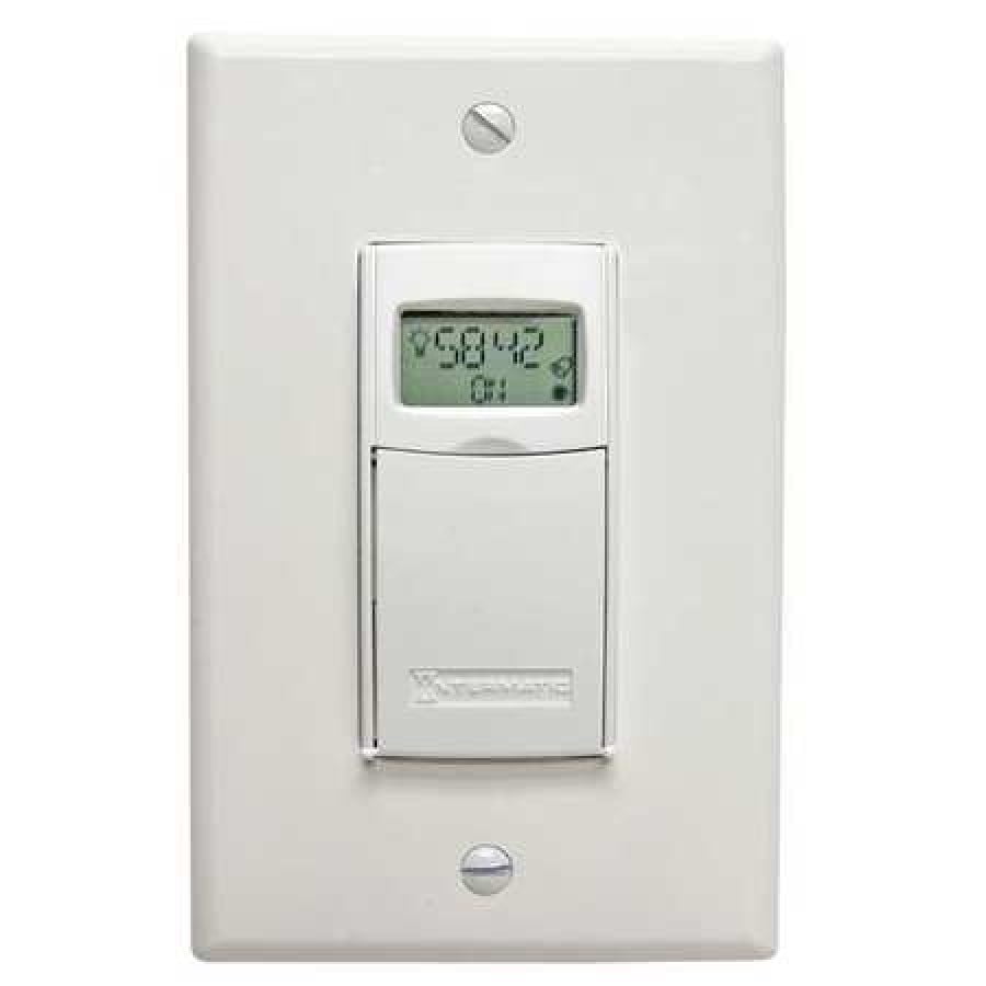 INTERMATIC EI400WC Timer,Elect.,Wall Switch,120277V,20A,WH Walmart
