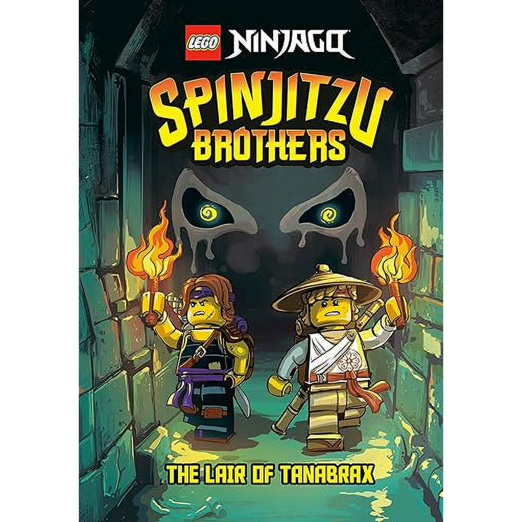 Spinjitzu Brothers 2 The Lair of Tanabrax LEGO Ninjago A Stepping Stone Book TM Walmart