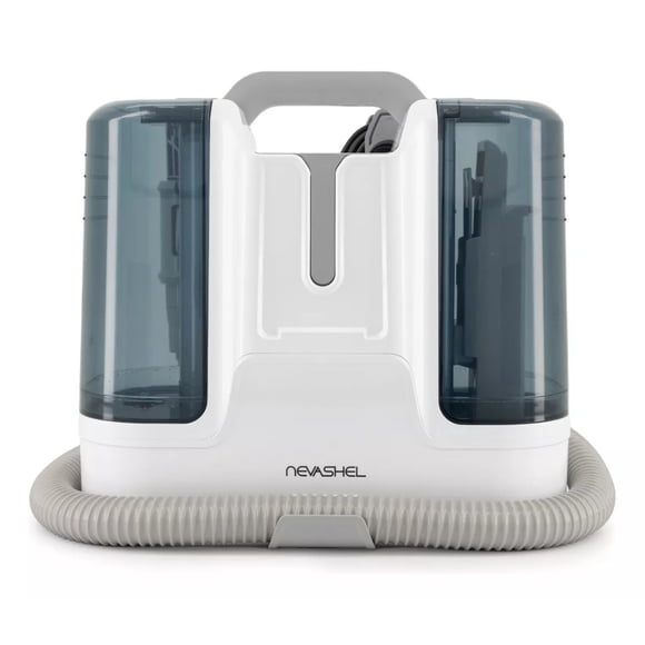 Aspiradora Lava Alfombras Portatil Nevashel Home RS-08 Limpiadora De Alfombras Y Tapicerías, Hidroaspiradora 450w, Ideal Para Autos Y Hogar, Compacta, 6 Accesorios, Limpieza Profunda Y Fácil De Usar
