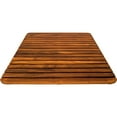 thumbnail image 2 of Nordic Teak 24" x 24" Oiled Shower and Bath Mat - Brown, 2 of 4