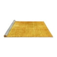 thumbnail image 2 of Ahgly Company Machine Washable Indoor Rectangle Persian Yellow Traditional Area Rugs, 3' x 5', 2 of 4