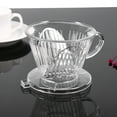 thumbnail image 3 of Filtres à Café Réutilisables 4 Tasses Filtres à Café Permanents en Résine avec Support Transparent Sans Papier, 3 of 8