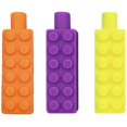 thumbnail image 1 of Juego De Tapas De Lápiz De , Juego Para Niños Pequeños, Juego De Cubierta De Bolígrafo De Silicona De Seguridad Para Niños, Juguetes Para Masticar, Accesorios Para Masticar Para Niños 3 Piezas Minnieouse FN007023-01, 1 of 6