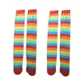 thumbnail image 5 of Milisten 2 Pairs Women's Socks Elastic Texture for Carnival Party Costume and Festival Attendees, 5 of 7