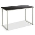 thumbnail image 3 of Safco Products Laminate & Steel Table Desk - Black / Silver, 3 of 3