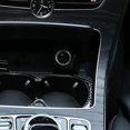 thumbnail image 3 of Para W205 C C180 C200 C300 GLC Accesorios Marco portavasos interior de fibra de carbono para coche Color fibra de carbono, 3 of 5