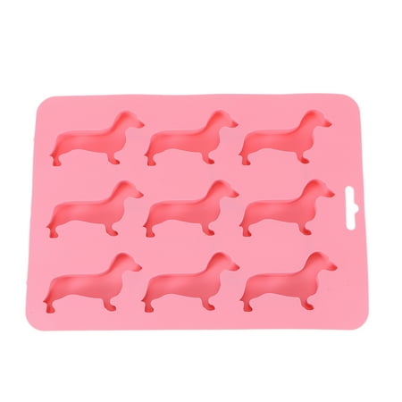 

Ice Cube Tray Mold Silicone Trays Dachshund Diy Reusable Funny Pug Maker Molds Gifts Creative Cartoon Baking Small