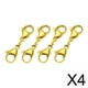 thumbnail image 1 of 4x4x Doble Apertura Langosta Garra Cierres Cerradura Joyería Que Hace La Extensión De La Pulsera De Oro, 1 of 8