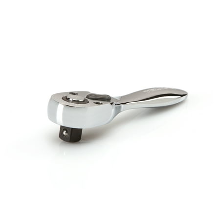 Drive Professional Thumbwheel Ratchet - TEKTON 3/8 Inch Drive Stubby Low Profile Ratchet | 14902