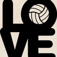 thumbnail image 2 of CafePress - Love Volleyball Tote Bag - Unisex Canvas Tote Bag, Beige, 1-Piece, 2 of 6