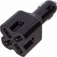thumbnail image 2 of Cargador de teléfono móvil GetPower Power para coche de 4 puertos, 1 paquete, negro, 2 of 2