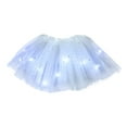 thumbnail image 2 of Women's LED Lights 3 Layer Of Mesh Puffy Skirt Ballerina Skirtes School Skirt One Size, 2 of 4