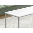 thumbnail image 4 of Monarch Specialties Coffee Table, Accent, Cocktail, Rectangular, Living Room, 40"L, White Laminate, 4 of 5