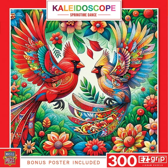 MasterPieces Kaleidoscope - Springtime Dance 300 Piece EZ Grip Puzzle