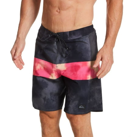 Men's Quiksilver EQYBS4648 Highlite Arch 19 Inch Boardshort (Shocking Pink 34 Waist)