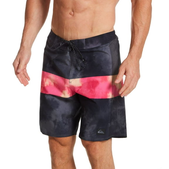 Men's Quiksilver EQYBS4648 Highlite Arch 19 Inch Boardshort (Shocking Pink 32 Waist)