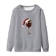 thumbnail image 1 of Sudaderas sin capucha para hombre, estilo casual, a la moda, con cuello redondo, estampado, de manga larga, blusas de manga larga y cuello redondo, blusas de poliéster para hombre, 1 of 4