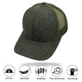 thumbnail image 6 of Blank Trucker Hat Snapback Baseball Caps Adjustable Mesh Back Ball Caps for Men Women, 6 of 10