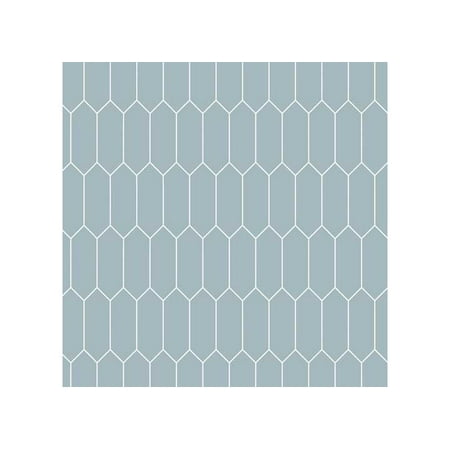 REVIVE BACKSPLASH COASTAL BLUE PICKET 18IN X 48IN