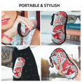 thumbnail image 6 of Xecao Christmas for Eyeglass Case Soft Shell, Portable Sunglass Case, Fashionable Eyeglass Case with Zipper, Lightweight, 6 of 6