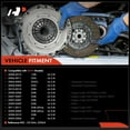 thumbnail image 2 of A-Premium Transmission Clutch Kit Compatible with BMW 323i 2006-2011 325Ci 2004-2005 325i 2004-2005 328i 2007-2013 328i xDrive 2009 2011 528i 2008-2010 128i 2008-2013 Z4 2003-2004 2.5L 3.0L, 2 of 9
