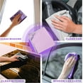 thumbnail image 3 of Korwex Window Cleaning Cloth, Glass Cleaning Cloth, Streaks & Scratches Free. (Purple Pack 2), 3 of 6