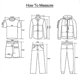 thumbnail image 3 of Pantalones de hombre Pantalones de chándal Pantalones de hip-hop Legging Pantalones casuales acolchados, 3 of 4