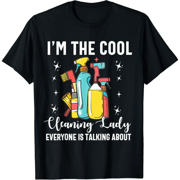 Housekeeper Housekeeping Girl Women Funny Cleaning Lady T-Shirt