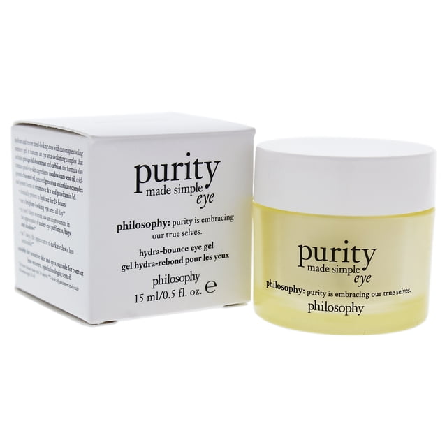 Gel para ojos Philosophy Purity Made Simple Unisex 0.5oz Gel para los ojos