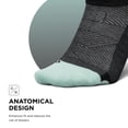 thumbnail image 4 of Feetures Elite Max Cushion No Show Tab Wave- Running Socks for Men & Women, Athletic Compression Socks, Moisture Wicking - Mint Chip , Medium (1 Pair), 4 of 7