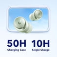 thumbnail image 4 of Soundcore by Anker Space A40 Auriculares inalámbricos con cancelación activa de ruido autoajustables, reducen el ruido hasta en un 98 %, tiempo de reproducción de 50 horas, sonido de alta resolución,, 4 of 5
