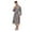 Grey, variant on Seductiva Clothing Women's Lightweight Robe Couple Long Cardigan Hotel Home Wear Bathrobe Bathrobe Bathrobe Nightgown Soft Lightweight
