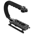 thumbnail image 1 of Amdohai PULUZ PU3005 C-shaped Camera Bracket Video Handle DV Brackets Steadicam U Shape Stabilizer, 1 of 9