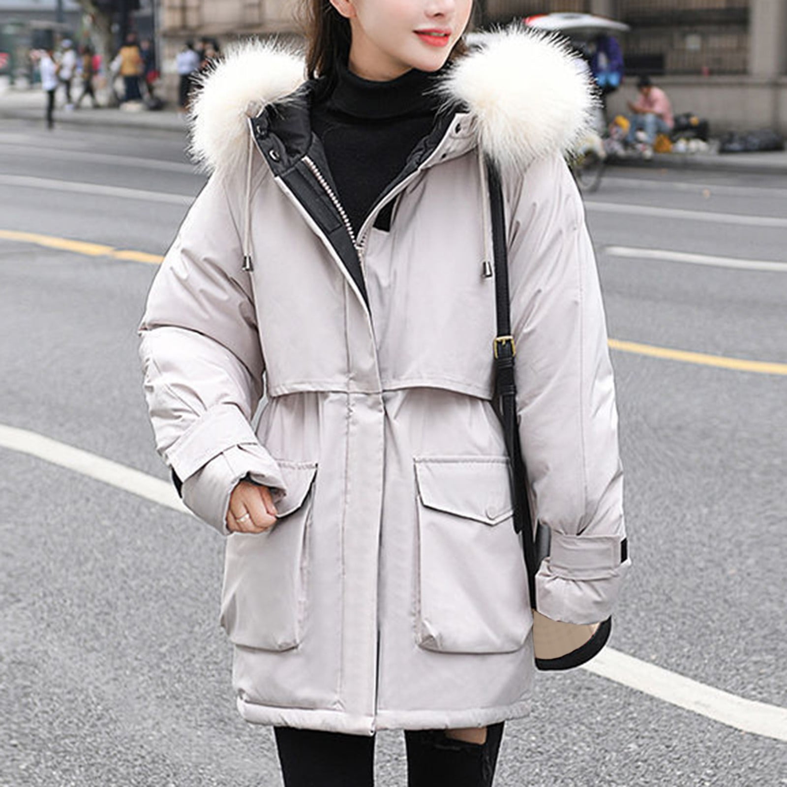suede winter coats for women