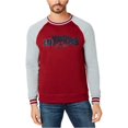thumbnail image 1 of Club Room Mens Raglan Pullover Sweater, Rojo, Grande, 1 of 1