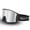 Bright red round, gray film is true green (double-layer lens anti-fog), variant on Bigcan Ski Goggles, Double-Layer Anti-Fog Snow Goggles with OTG Design, UV Protection PC Lens, TPU Frame, Adjustable Strap for Skiing, Snowboarding, Snowmobiling