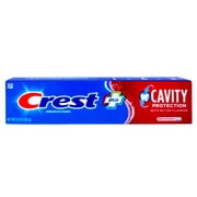 CrestFluoride Cavity Protection Toothpaste, TSF6 8.2 Ounce (4 Pack), Regular Paste, Bulk Toothpaste