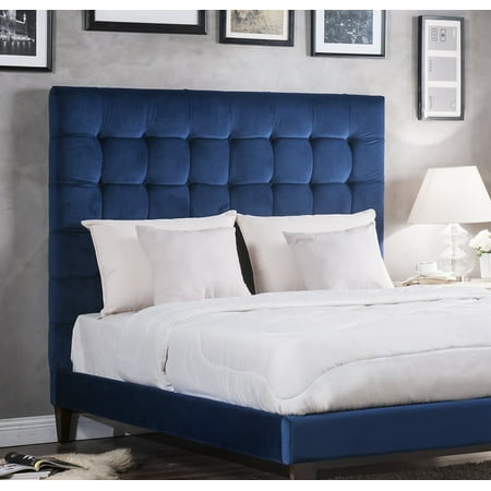 Chic Home Handel Velvet Modern Contemporary On Tufted King Size Chic Home Handel Velvet Modern Contemporary On Tufted King Size Headboard Navy Blue