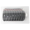 thumbnail image 4 of Almencla 9 Pcs/ensemble Couvre-Chefs Universels pour Clubs de Golf Ensemble de Protection en Fer pour Tête de Cloche, 4 of 8