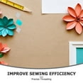 thumbnail image 3 of LOLIPPYY 20Ud Long Punch Needle Threader Para Coser Con Mango Ergonómico Colores Surtidos, 3 of 8