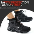 thumbnail image 4 of Tanleewa Indestructible Steel Toe Work Boots for Men Safety Shoe Size 9.5, 4 of 10