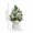 E, variant on Small Christmas Tree - Artificial Miniature Pine Christmas Tree with Linen Base for Christmas Decorations, Home, Kitchen, Dining Table,Tabletop Mini Christmas Tree
