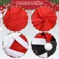 thumbnail image 5 of Boys Kids Santa Suit, Red Jacket and Pants with Hat and Beard, Christmas Outfit, 5 of 8