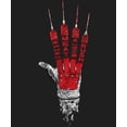 thumbnail image 5 of Nightmare on Elm Street Fresh Meat What a Rush Women's Black Long Sleeve Tee-Medium, 5 of 5