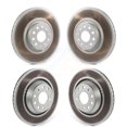 thumbnail image 1 of Genius Front Rear Coated Disc Brake Rotors Kit for Car Volkswagen Atlas Cross Sport KG-101299, 1 of 9