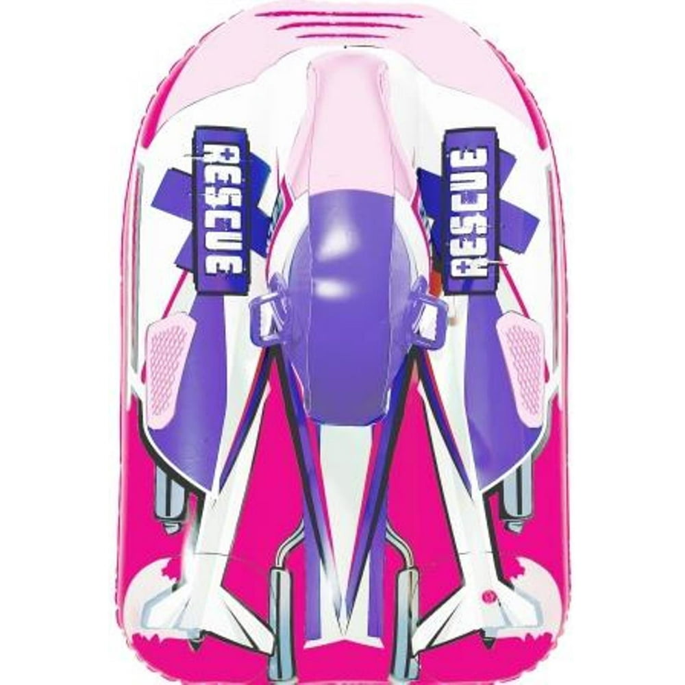 40" Pink Snowmobile Sled